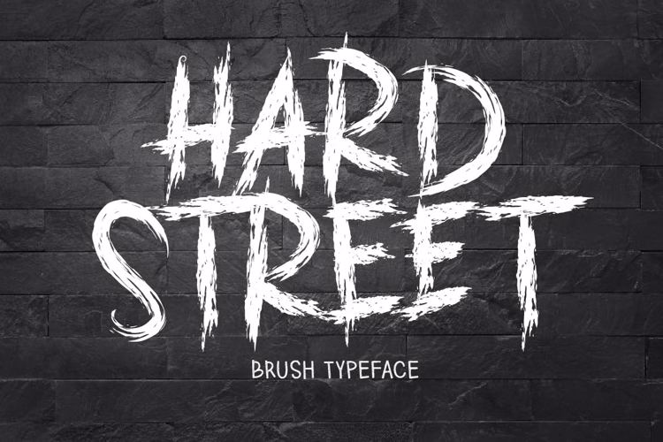 HARD STREET Font