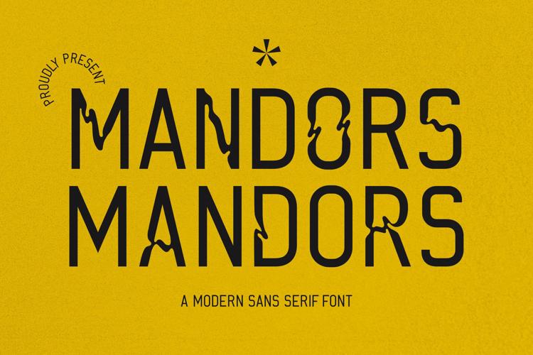MANDORS Font