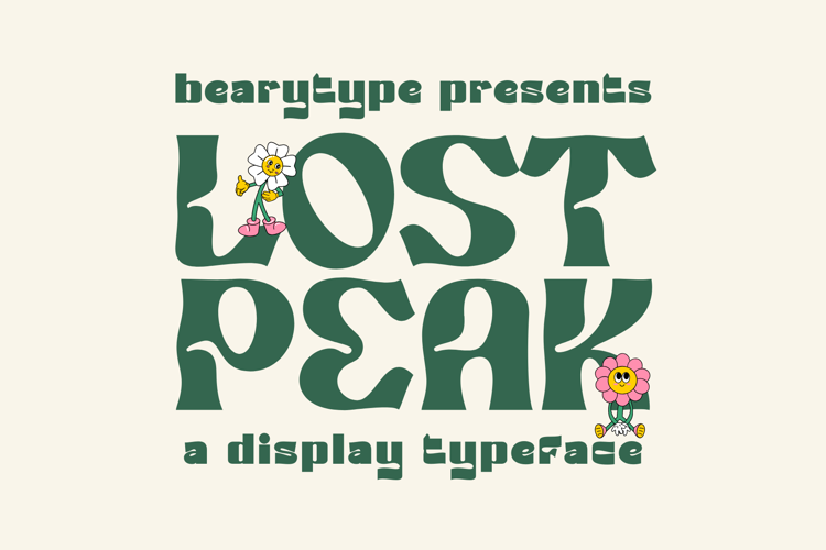 Preview of Lost Peak Font