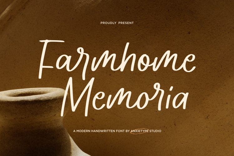 Preview of Farmhome Memoria AT Font