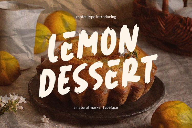 Lemon Dessert Font
