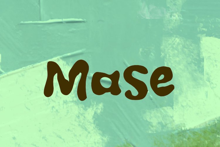 M Mase Font