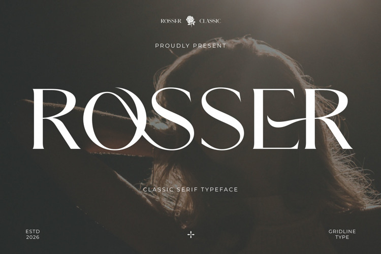 Preview of Rosser Font