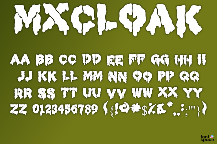 MXCLOAK Font