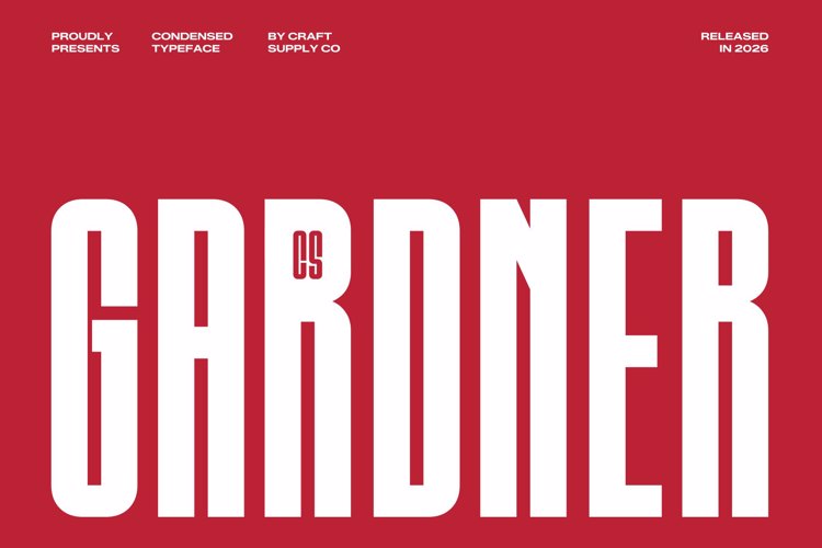 Preview of CS Gardner Font