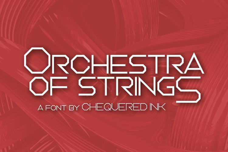 Orchestra of Strings Font