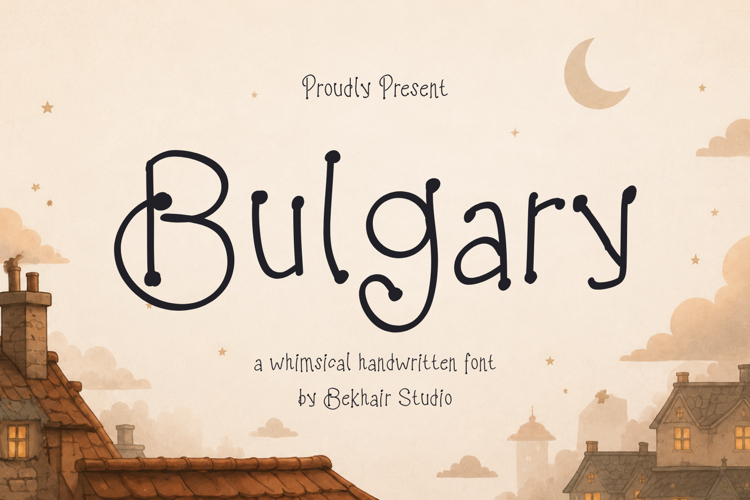 Preview of Bulgary Font