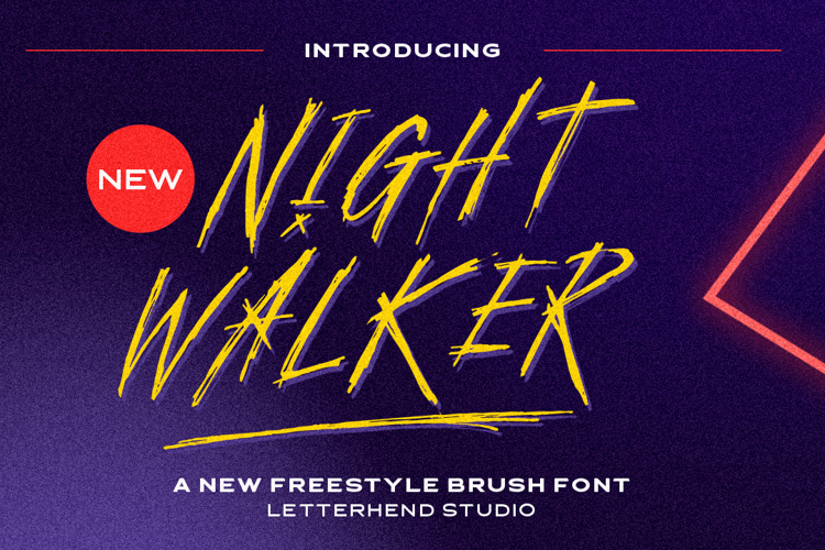 Night Walker Font