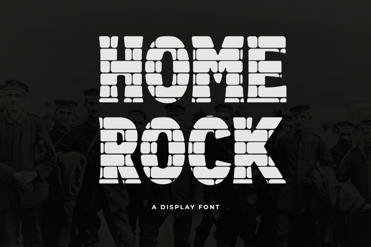 Homerock Font
