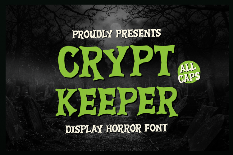 Preview of Crypt Keeper Font