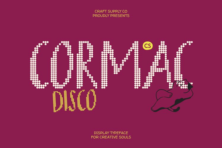 Preview of CS Cormac Disco Font