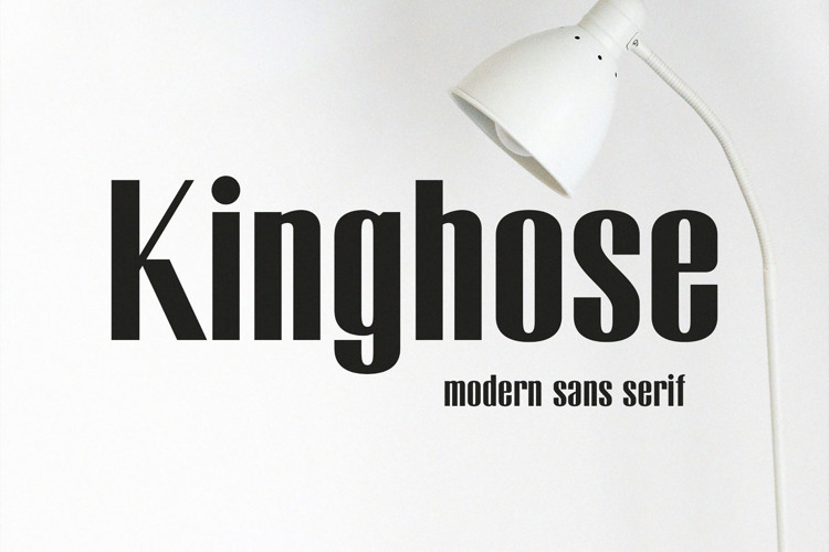 Preview of Kinghose Font