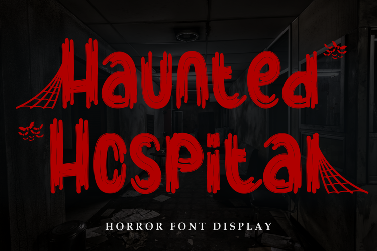 Haunted Hospital Font