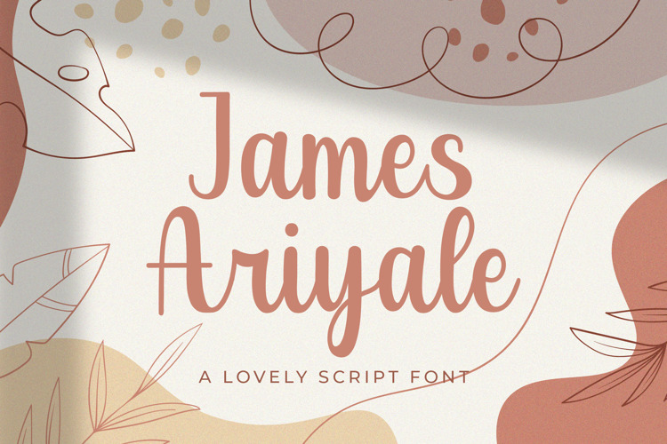 James Ariyale Font