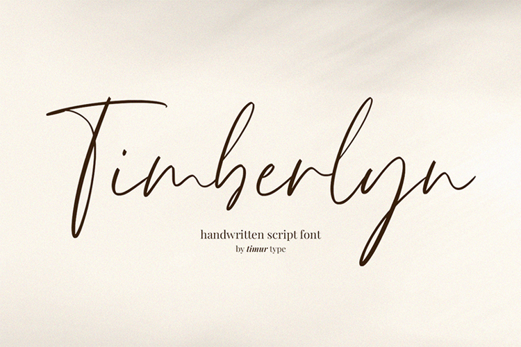 Timberlyn Script Font