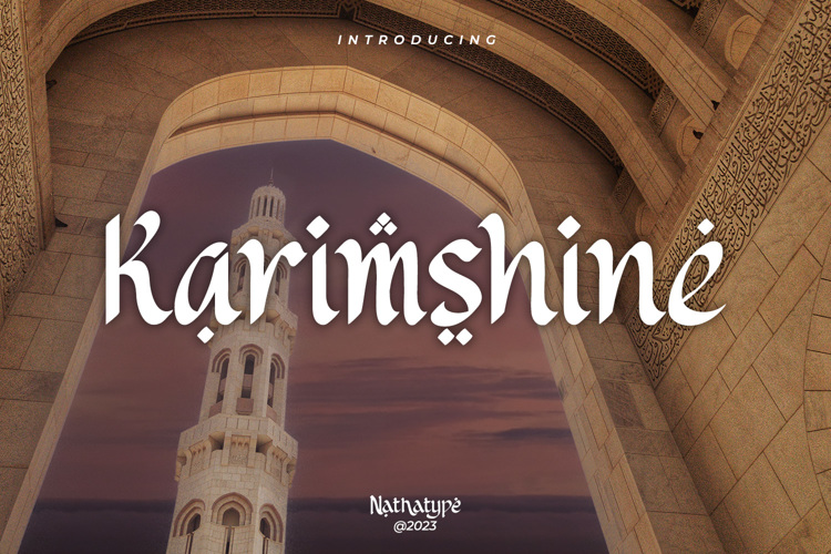 Karimshine Font