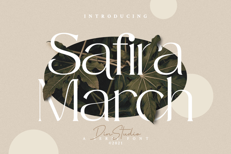 Safira March Font