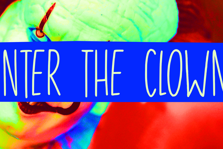 Enter The Clown Font