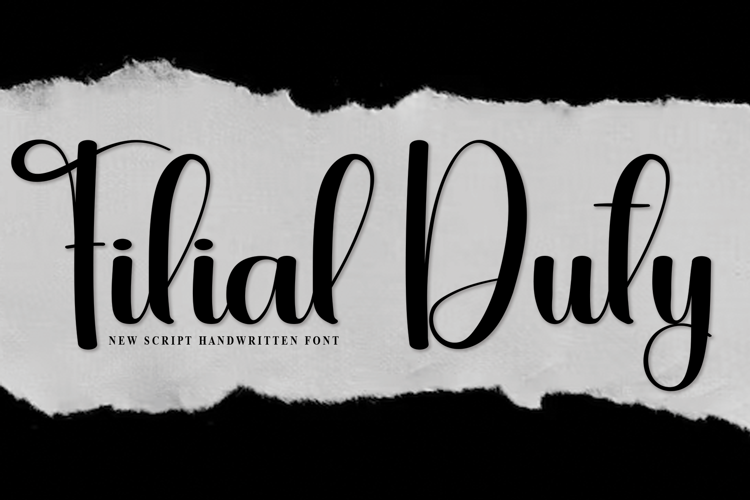 Filial Duty Font