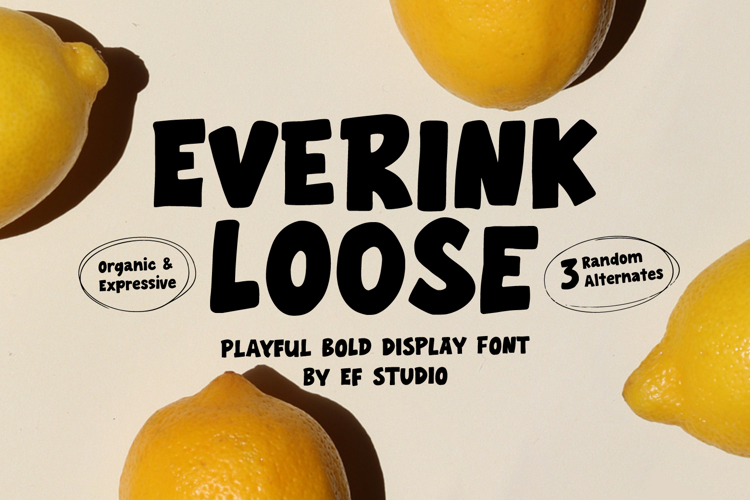 Preview of Everink Loose Font