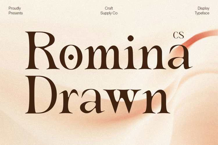 Preview of CS Romina Drawn Font