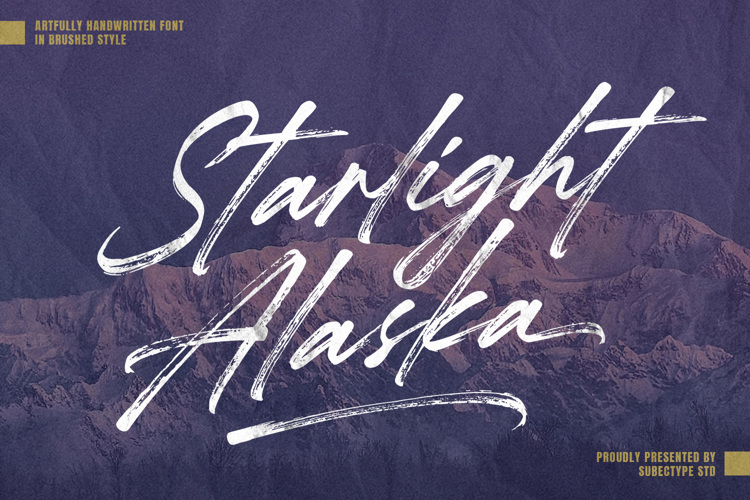 Starlight Alaska Font