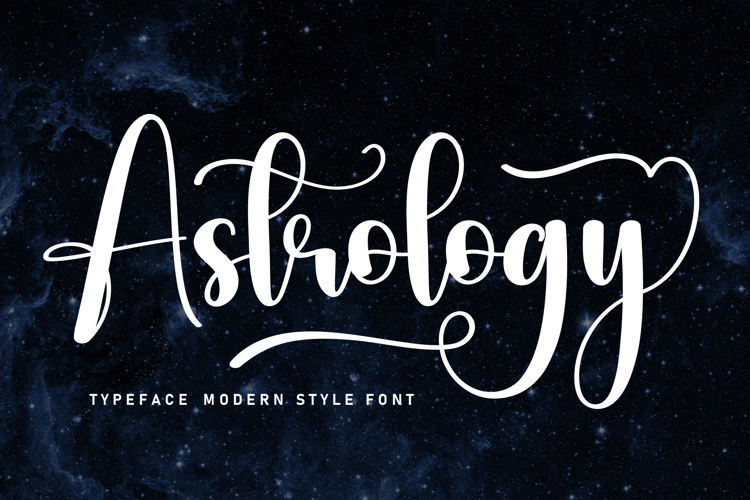 Preview of Astrology Font