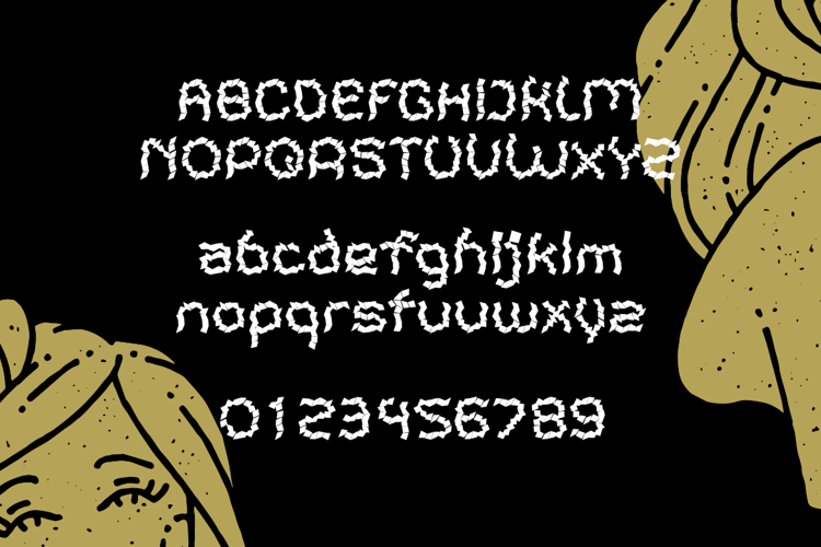 Preview of Rupuzzle Font