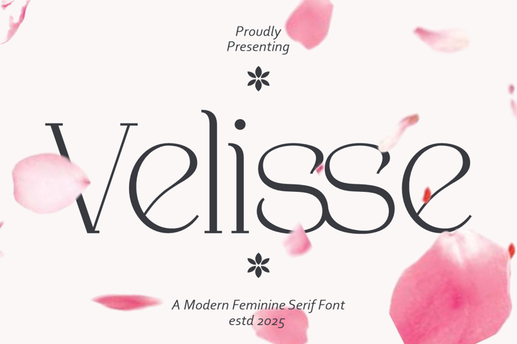 Preview of Velisse Font