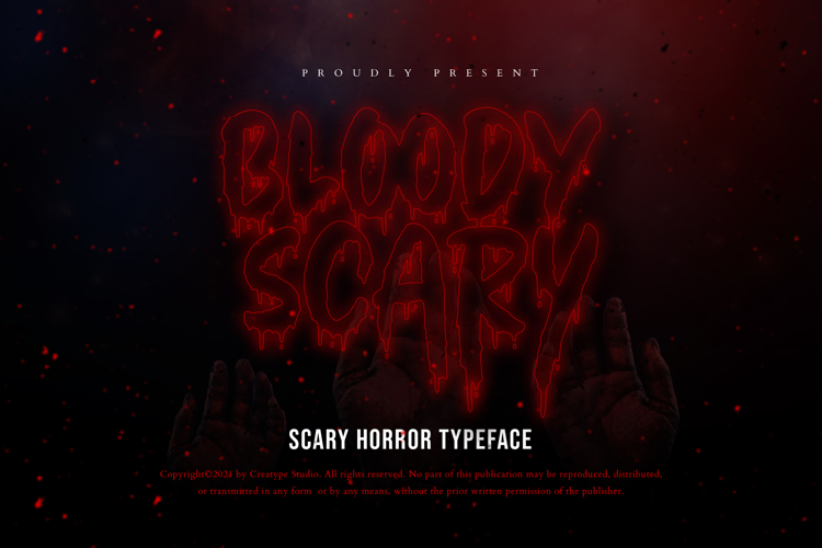 Bloody Scary Font
