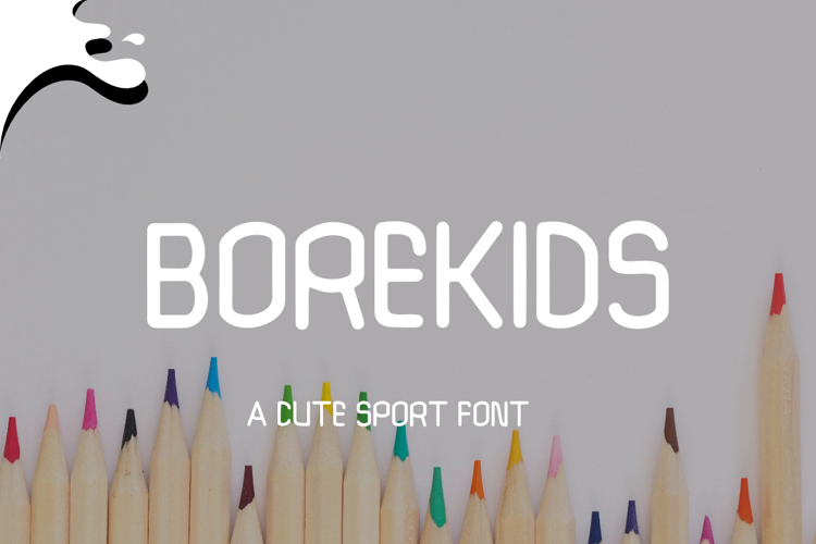 Preview of Borekids Font