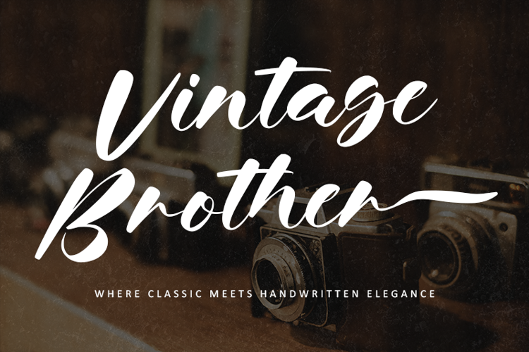 Vintage Brother Font