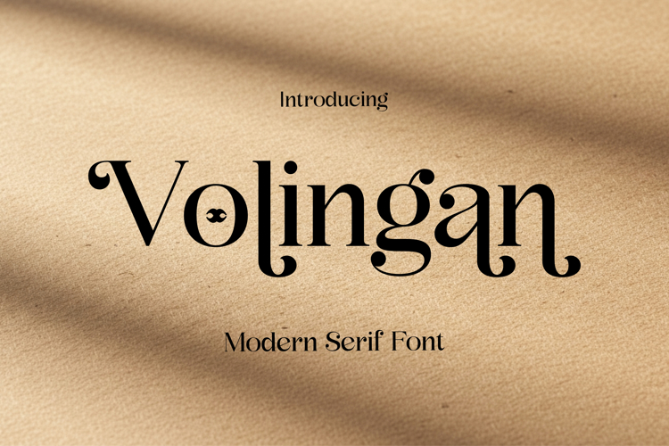 Preview of Volingan Font