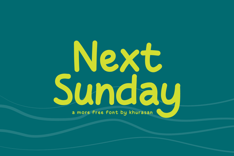 Next Sunday Font