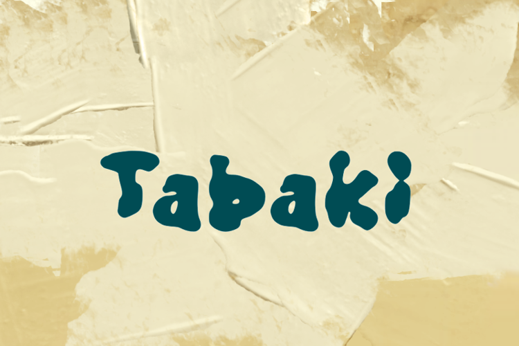 t Tabaki Font