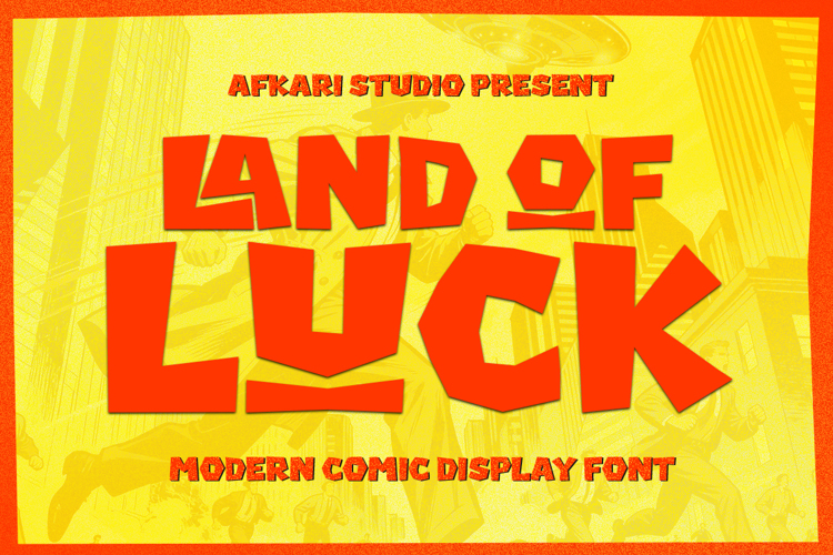 Preview of Land of Luck Font
