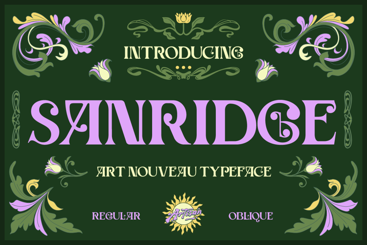 Preview of Sunridge Font