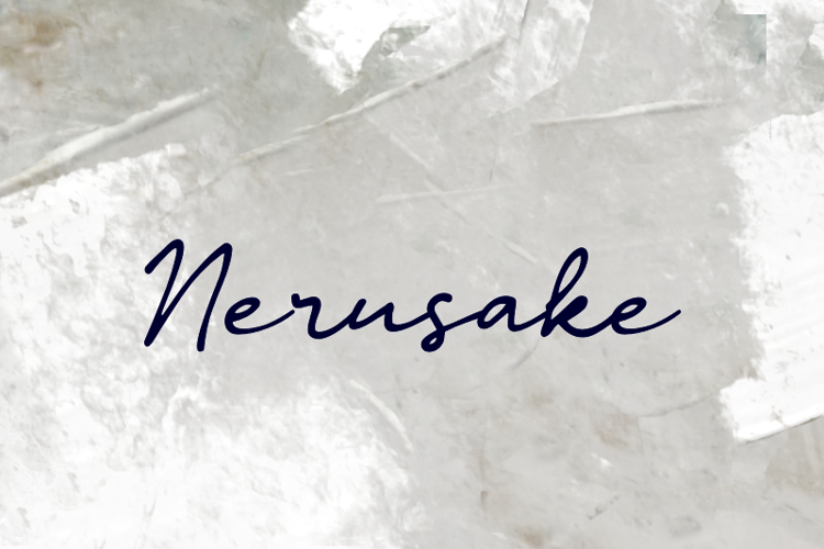 n Nerusake Font