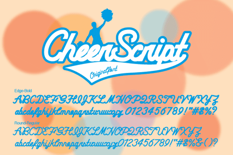 CheerScript Font