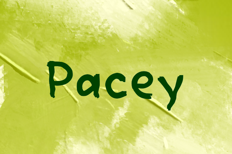 Pacey Font