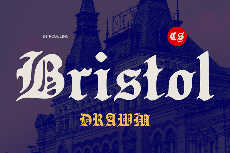 Preview of CS Bristol Drawn Font