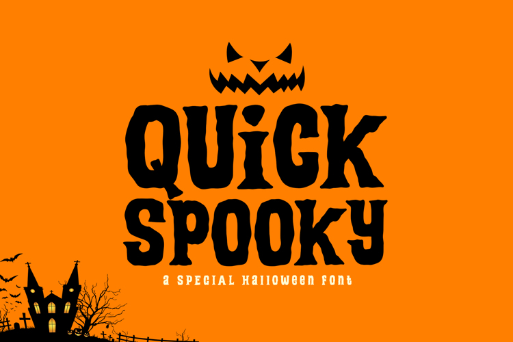 Preview of Quick Spooky Font