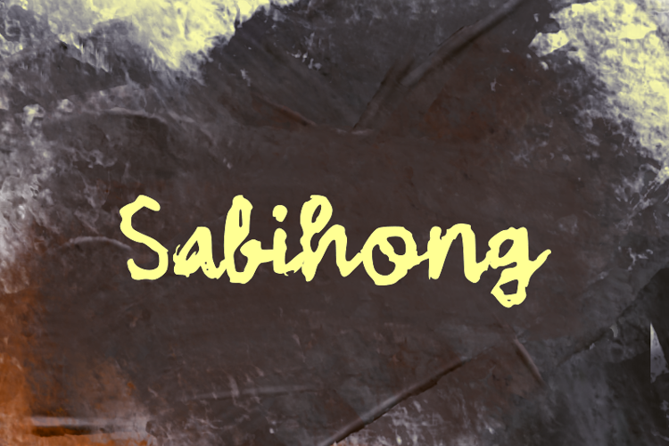 s Sabihong Font