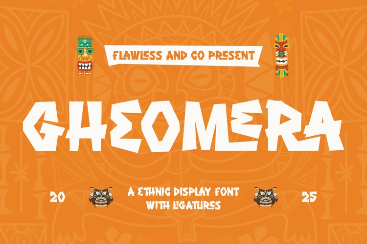 Preview of GHEOMERA Font