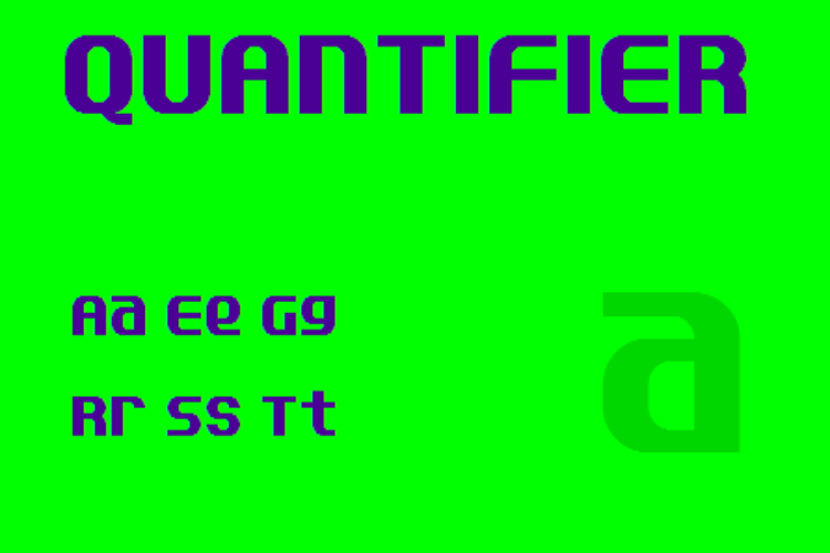 Quantifier NBP Font