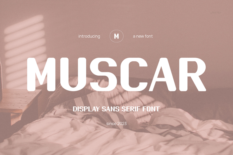Preview of Muscar Font