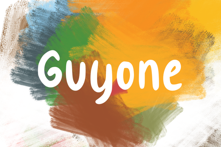 g Guyone Font