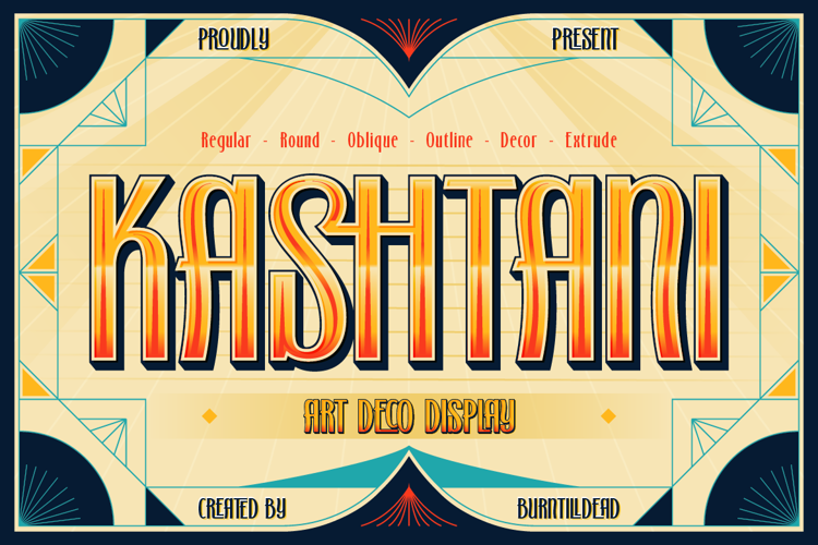 Preview of Kashtani Font