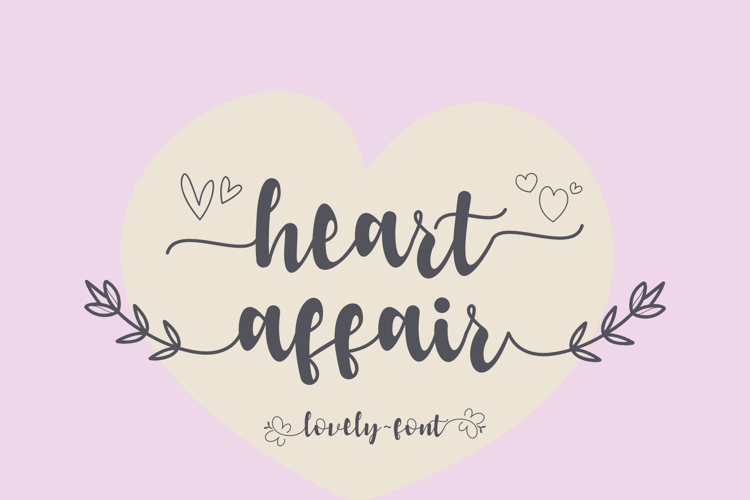 Heart Affair Font