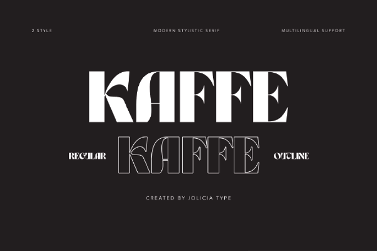 Kaffe Font